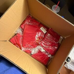 CASEPACK - 6/case A New Day Red Bubble Skirt